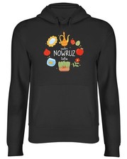 Personalised Happy Nowruz Half-Sin Table Hoodie Mens Womens Hooded Top