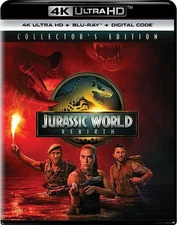 Jurassic World Rebirth 4K UHD Blu-ray  NEW