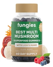 Fungies Multi Mushroom Gummies - Lion's Mane, Cordyceps, Reishi, Chaga, Shiitake