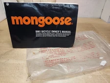 Mongoose BMX Bicycle Owners Manual 2014 Pacific Cycle Manual