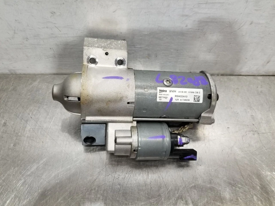 23 2023 BMW 530I 2.0L TURBO STARTER MOTOR - Image 3 of 4