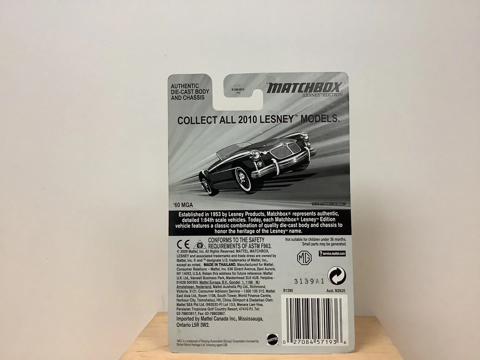 Matchbox Lesney Edition '60 MGA Die Cast Green - Image 4 of 4