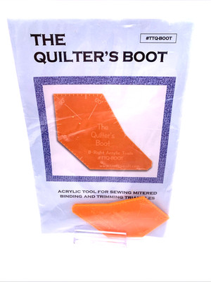 Time To Quilt Lot Quilter's Boot & Triangle Genie Quilting Tools