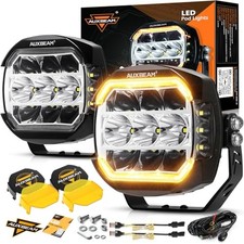 5Inch LED Offroad Lights, 270 Ultra-Wide Ditch Lights 5 inch Upgrade with DRL