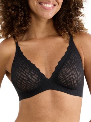 Sloggi ZERO Feel Bliss UP Bra Push Up Non Wired Bra Seamless Underwear Lingerie