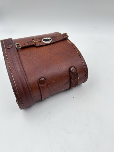Vintage Dia Stone DCF Brown Leather Binoculars Carrying Case, Strap, Cloth, Book - Picture 6 of 18