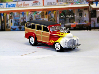 1940-1942 Chevrolet Woody Drag Hot Rod Station Wagon Model C1