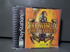 Oddworld: Abe's Exoddus PlayStation 1 PS1 CIB Complete Tested 