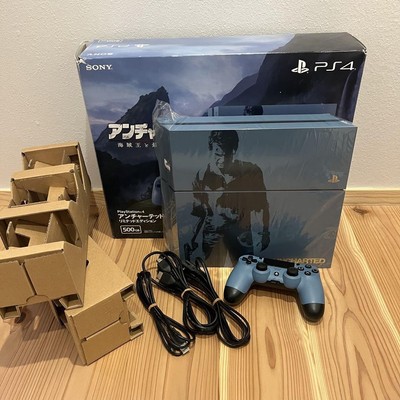 SONY PlayStation PS4 CUH−1200 Uncharted Limited Edition Home