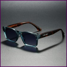 Quality Square Polarized Sunglasses Men Metal Core UV400 Unisex Sun Glasses