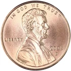 2008-D Lincoln Memorial Cent — photo from another recent sale
