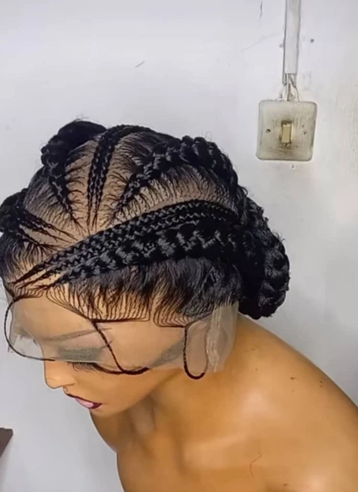 Peluca trenzada Hilda Bacci peluca peinado para mujer negra - Imagen 2 de 2