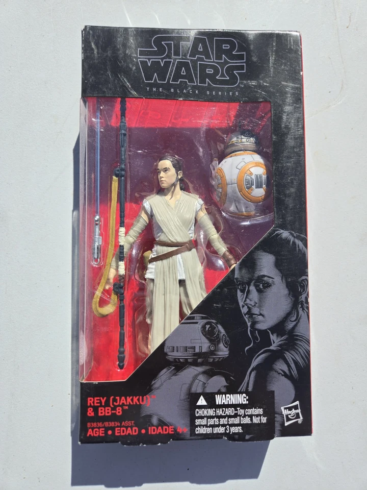 Star Wars Black Series Lot Of 4 Rey & BB8,  Tie Fighter Pilot,Star Destroy,Lando - Image 4 of 4