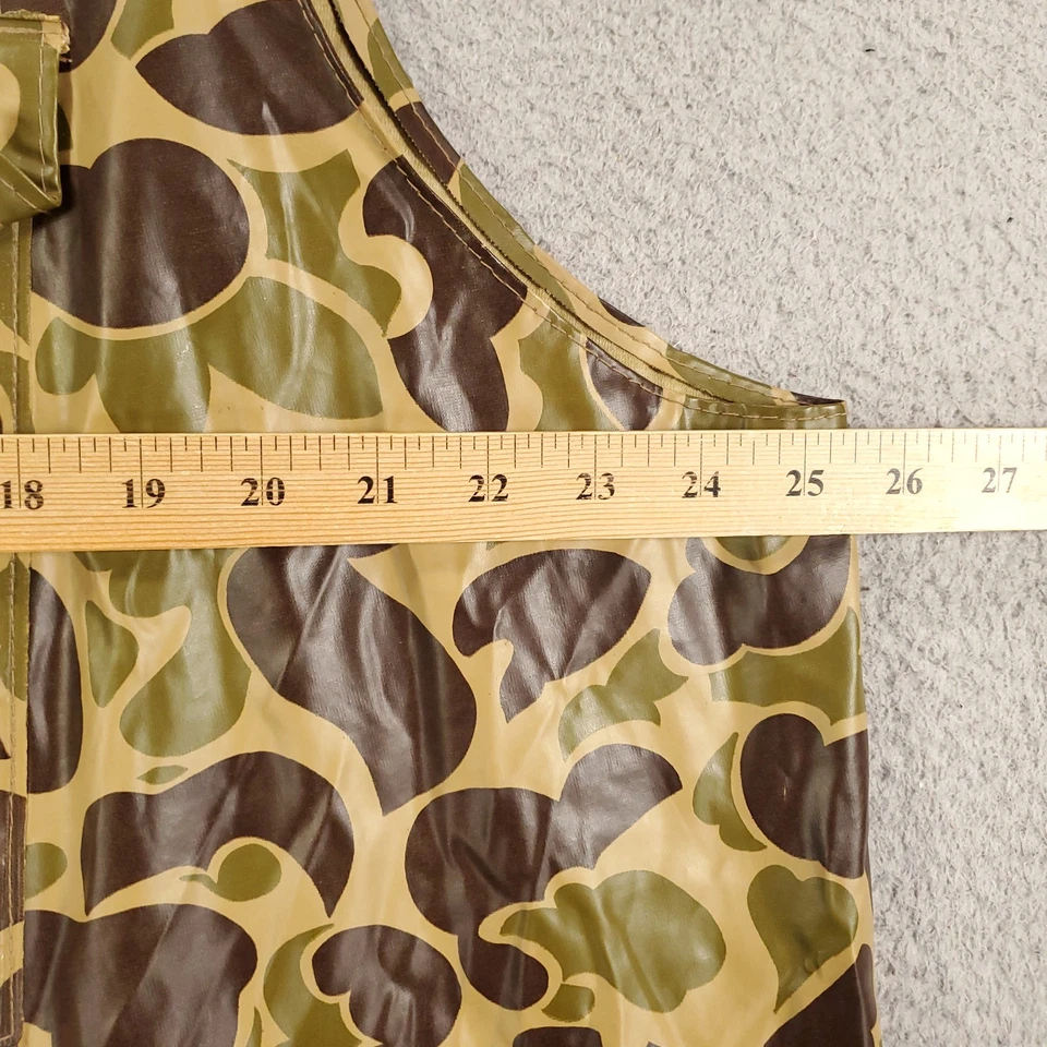 Duxbak Rain Bib Overalls Mens Large Hunting Camo Frogskin Camoflauge Suspender - Image 4 of 4