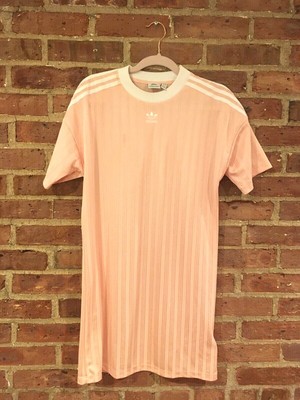 blush pink t shirt dress