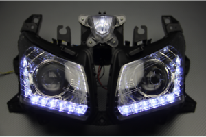 Moto Front Headlight Head lamp Light Assembly for YAMAHA TMAX 530 2012/2015 MO