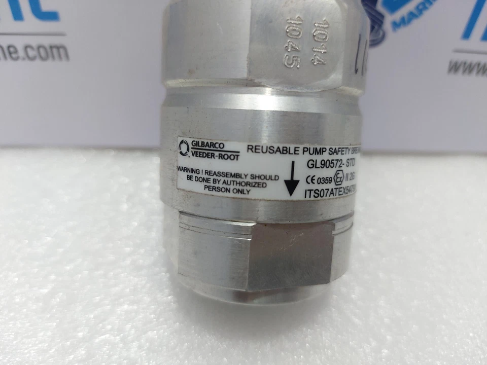 Gilbarco GL90572-STD Reusable Pump Safety Breakaway - Image 2 of 4