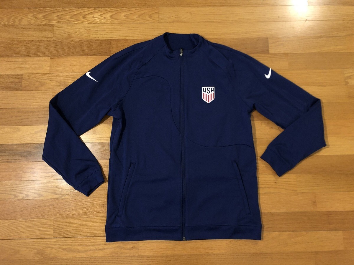 New L Nike USMNT Training Soccer On-Field Dri-Fit Jacket Team USA