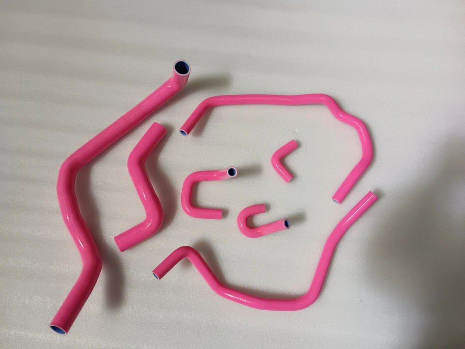 Silicone Hose For HONDA PRELUDE BB6/BB8 H22A SIR/TYPE-S/VTI 1997-2001 PINK - Image 2 of 4