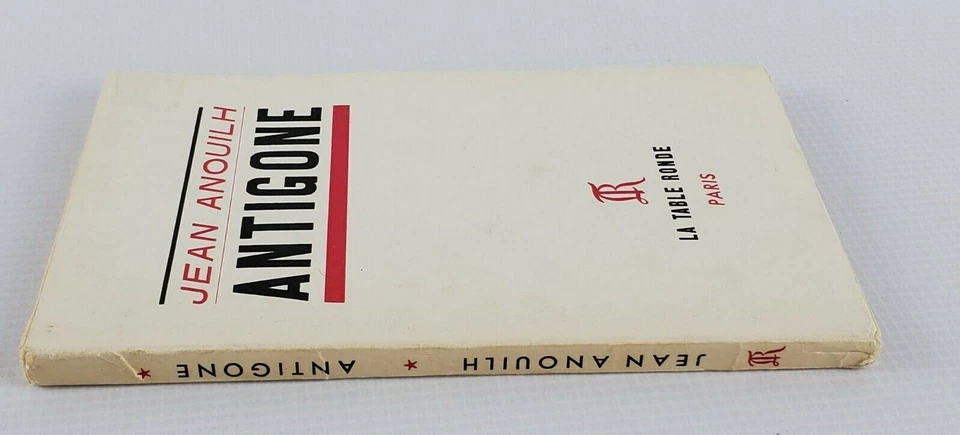 VTG Antigone (French) Paperback Book – 1947 by Jean Anouilh La Table Ronde - Image 4 of 4