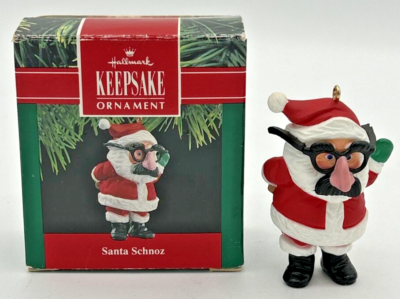 Décoration De Noël Hallmark 1990 - Squirrel Teacher At Chalkboard - Boîte D'origine