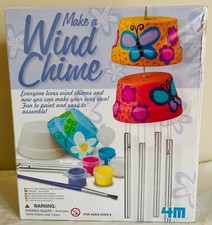 2017 Toysmith MAKE A WIND CHIME Craft Kit by 4M Ages 8 Kids Project 18"