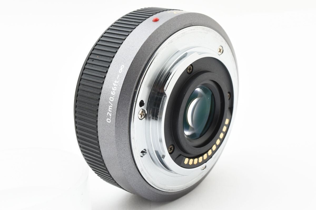 Panasonic Wide-Angle Pancake Lens Lumix G 20mm/F1.7 ASPH. H Panasonic Wide-Angle Pancake Lens Lumix G 20mm/F1.7 ASPH. H