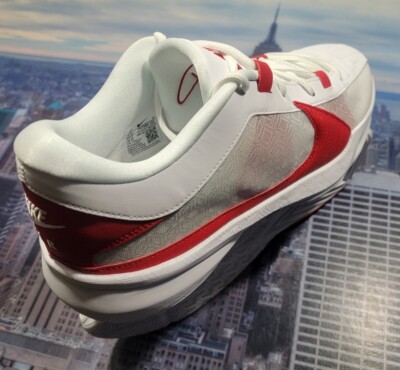 Nike Zoom Freak 5 TB Promo Giannis Antetokounpo White/Red Size 14