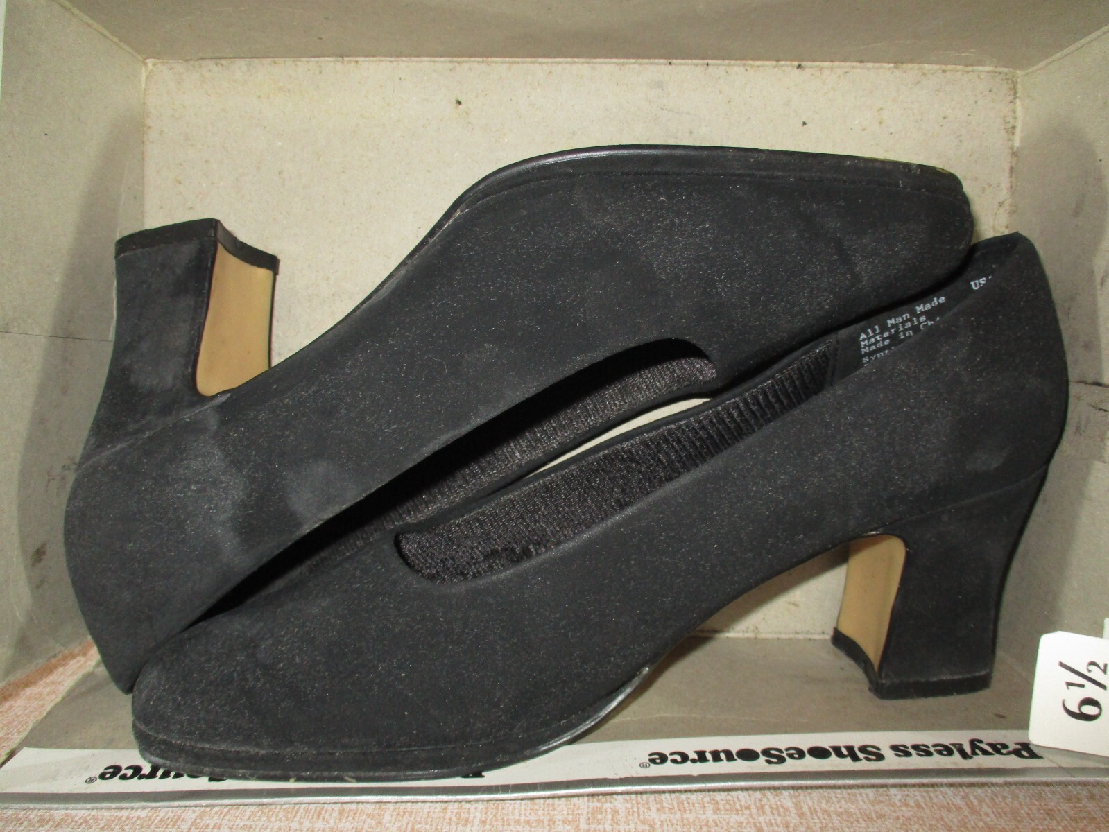 Tall Black Formal High Heels Shoe 