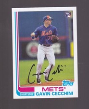 2017 Topps Archives Gavin Cecchini Rookie #109 New York Mets