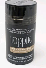 Toppik Hair Building Fibers Light Brown 0.42 oz Lot Of 6
