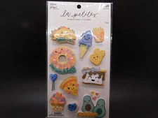The paper studio La Petites Food Dimensional Stickers 11pc