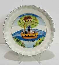 Design Naif by VILLEROY & BOCH Noah's Ark 9 1/4” Quiche Pie Plate