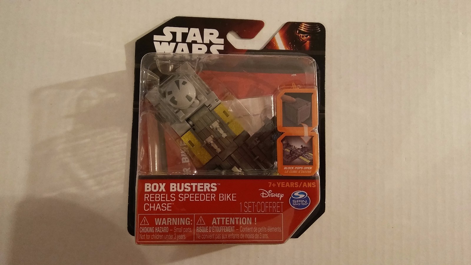 Spin Master Disney Star Wars Box Busters Rebels Speeder Bike Chase