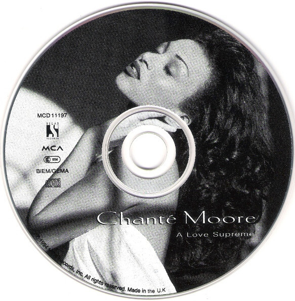 Soul CD Chanté Moore A Love Supreme CD, Album 1994 Ballad, RnB