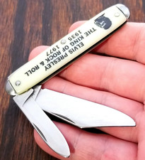 Vintage Elvis Presley Novelty Folding Pocket Knife Made in Usa NOS