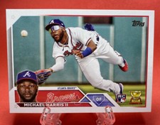 Michael Harris II 2023 Topps Rookie #226 Atlanta Braves RC Baseball Base Card