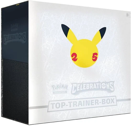 Pokemon Celebrations Top Trainer Box NEU & OVP (15 Booster & Promo) DEUTSCH
