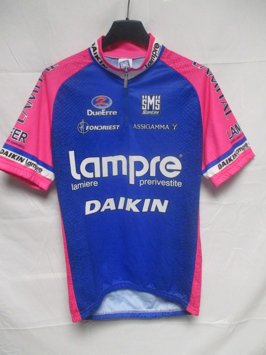 Maillot cycliste LAMPRE DAIKIN 2001 SMS SANTINI jersey shirt