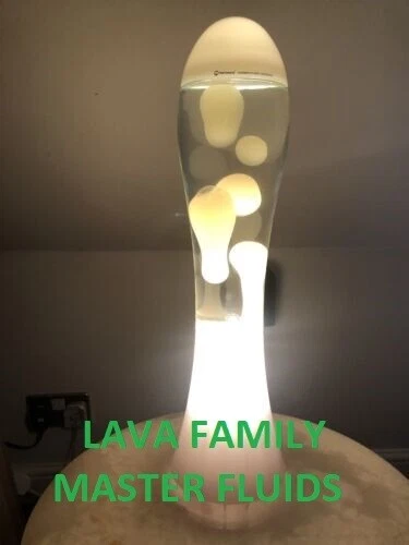 Mathmos Fluidium Lava Lamp Replacement Master Fluid Liquid Fix Ur Cloudy Bottle