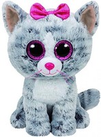 Ty Kiki Grey Cat Plush Regular Ty Kiki Grey Cat Plush Regular