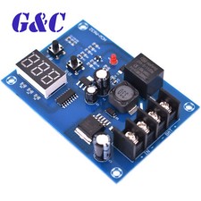 DC12V-24V Lithium Battery Charge Control Protection Board /w LED Display