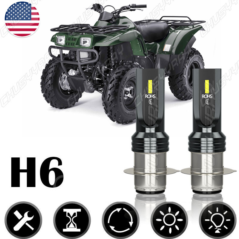 For Kawasaki Prairie 360 2003-13 H6 Xenon LED Hyper Headlight