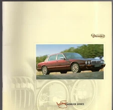 Daimler 4.0 V8 & Super V8 X308 1998-99 UK Market Sales Brochure Jaguar XJ