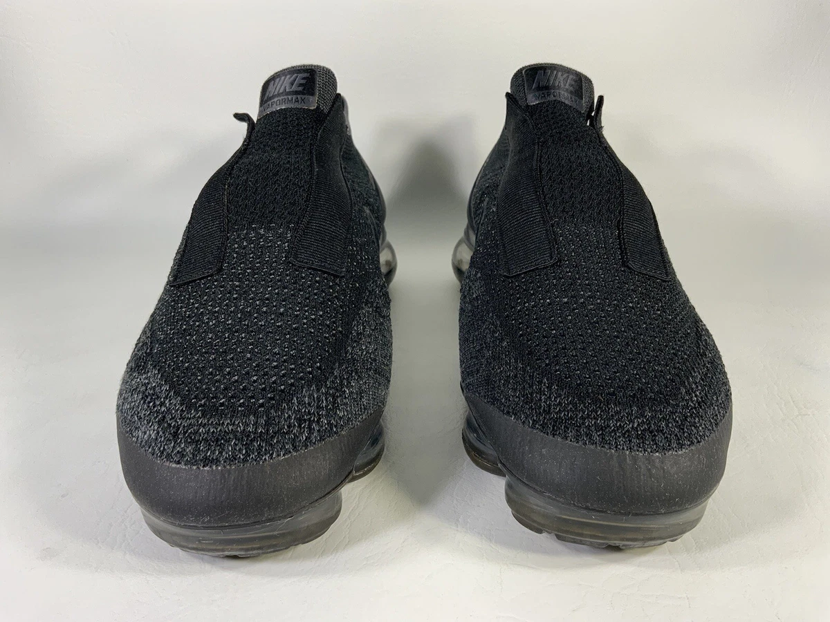 Nike vapormax deals black laceless