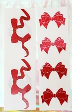 mrs grossman stickers Ribbon Bow Vintage Stickers 80s NLA diary craft decorate 