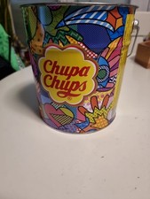 Chupa Chups Best of Lollipop Nur Eimer Ohne Inhalt in Metalldose