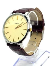 Timex Men's Quartz Watch TW2V28200 40mm Used Working Adjustable Strap