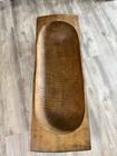 Wooden Trencher Antique Dough Bowl Farmhouse Primitive Antique Decor 49” — photo 2