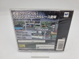 Destruction Derby Japan Version Sega Saturn Brand New Sealed